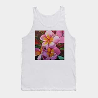 Pink frangipanis Tank Top